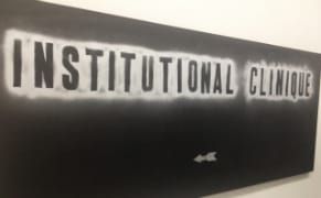 The Writing Is on the Wall at the Independent Art Fair