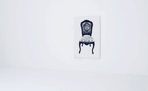 The Amazing Canvas Chair that Hangs on Your Wall