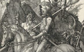 Single Point Perspective: Dürer’s Doomed Knight