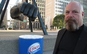 Guerrilla Artist Warns Detroiters to Brace Themselves