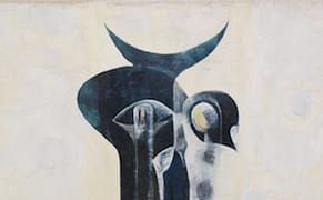Two Pioneers of Arab Abstraction, Side by Side