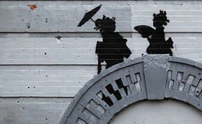 Banksy Goes Japonaiserie in Brooklyn, Tribeca Banksy Vandalized [UPDATE 5]