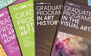 2013 Editions of CAA’s Directories of Graduate Programs in the Arts Now Available