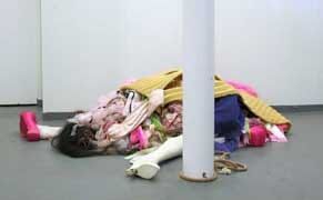 A Performance Artist's Grotesque Femininity