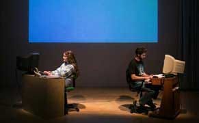 A Digital Artist Goes Analogue, but the Message Is Fuzzy