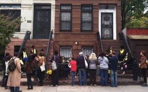 An Artist Takes Feminism to the Stoops