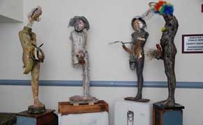 Sheriff Orders Removal of Sculptures Deemed "Possible Weapons"