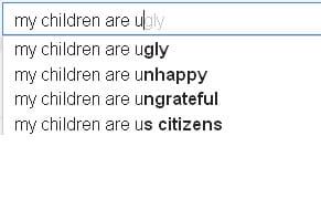 The Found Poetry of Google Autocomplete