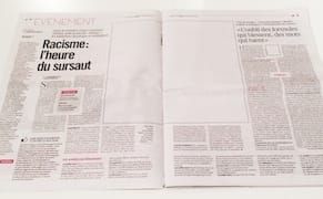 French Newspaper Runs Blank Frames to Highlight Plight of Photojournalists