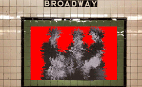 Subway Street Art Gets on the GIF Train