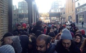 Lines for Kusama's Infinity Room Devolve Into Mobs Outside David Zwirner