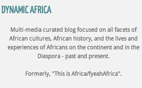Curating African Art on Dynamic Africa's Tumblr