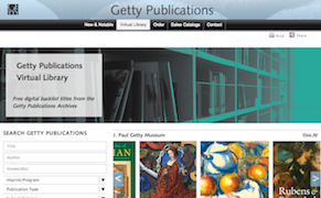 More Free Books: Getty Launches 250-Title Online Library