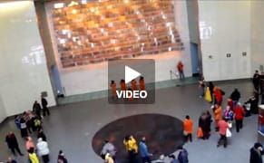 Black-Hooded Protesters Stage Anti-Guantanamo Action at National Museum of American History