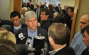 Following Foundations' Lead, Michigan Governor Offers Money for Detroit