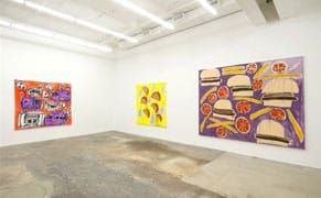 Katherine Bernhardt's Junk-Food Moshpit