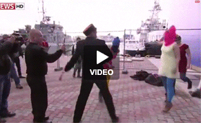 Pussy Riot Release New Video with Yesterday's Whipping Incident