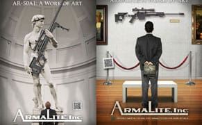 US Company Puts a Gun in Arms of Michelangelo's "David"