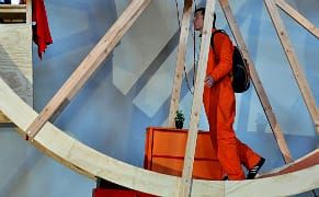 See Artists Experiment with Compact Living in a Rotating Wheel