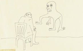 John Lennon's Drawings Up For Auction