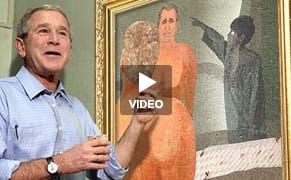 The Onion Skewers George W. Bush, the Painter