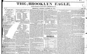 Visit the Entire Archive of the Historic 'Brooklyn Daily Eagle' Online