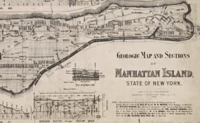 A 19th-Century Map of the Geology Hidden Beneath NYC Streets