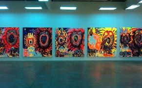 Probing the Unknowable: Judith Bernstein’s Black Light Paintings