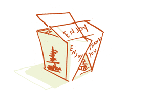 No Take Out in the Country