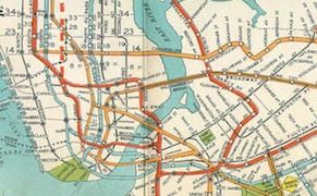 New York City Subway Maps Across Time