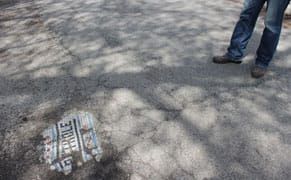 Covering a City's Potholes with Art