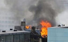 Fire Rages in Glasgow School of Art's Historic Mackintosh Building [Updated]