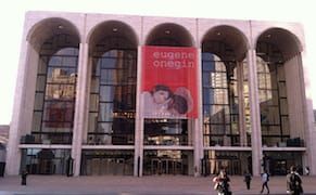 Metropolitan Opera Defaced by Spray-Paint Vandals