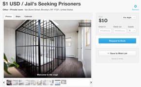Artist Offers Cage Stay on Airbnb [UPDATED]