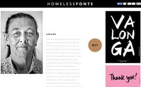 Homeless Fonts Are a Feel-Good Fail