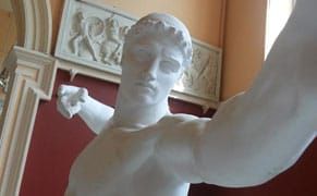 Ancient Statues Pose for Selfies