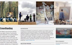 Art Basel and Kickstarter Team Up to Make Each Other Feel Good