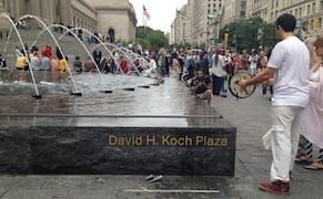 In Response to Controversial Funder, Protestors Rechristen Met Museum Plaza
