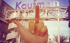 A Small Protest Against a Public Street Turned Private in Queens