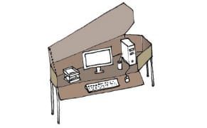 A Desk That's Your Future Coffin, GPS Shoes, and More Oddly Practical Inventions