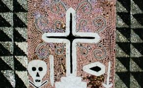 A Banner for Baron Samedi in Sequins