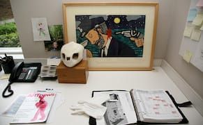 What Can We Learn from Artists' and Curators' Desks?