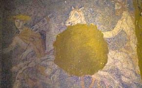 Striking Mosaic Floor Found in Greek Tomb