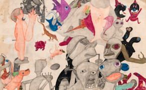 Explosive Drawing: Susan King’s Mash-ups, Strange Landscapes, and Other Worlds