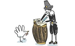 Who Invented the Turkey Hand?