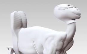 Carla Gannis and Hieronymus Bosch's "Garden of Earthly Delights"