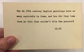 What People Asked the New York Public Library Before Google