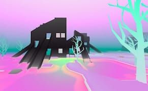 A Virtual Island of Algorithmically Generated Art Museums