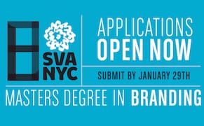 Apply Now for the Masters Degree in Branding at the School of Visual Arts