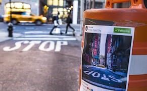 Instagram Photos Reappear on the Streets Where They Were Taken